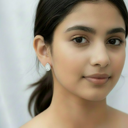 Eclat Frame Silver Studs