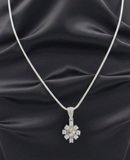 Kashvi Bloom Silver Set
