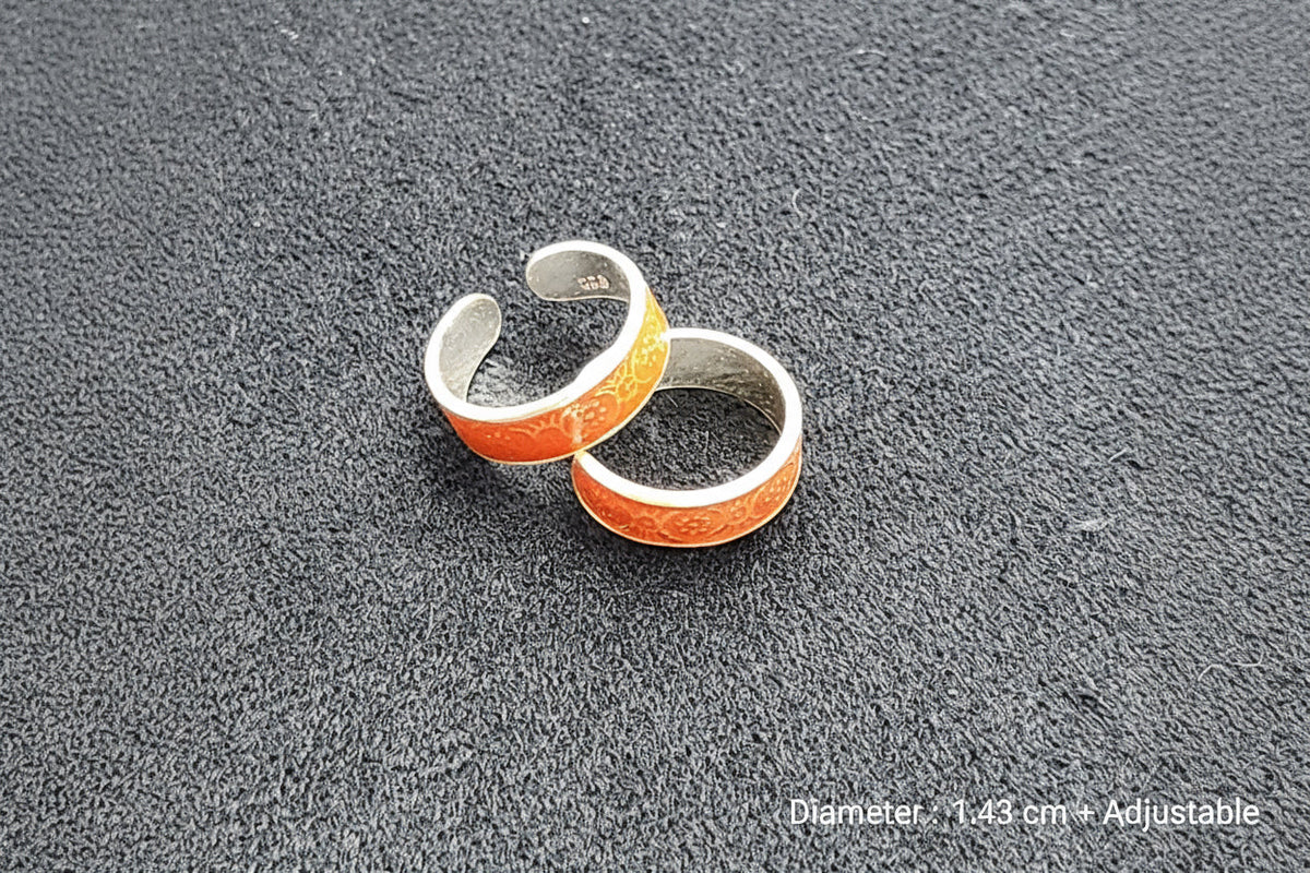 Timeless elegance and heritage Toe Ring