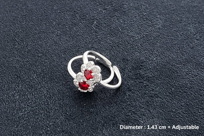 Exquisite sterling silver Toe Ring for women