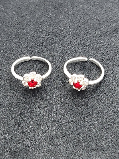 Exquisite sterling silver Toe Ring for women