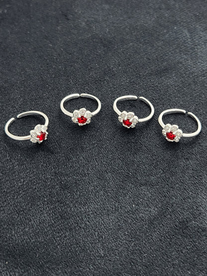 Exquisite sterling silver Toe Ring for women
