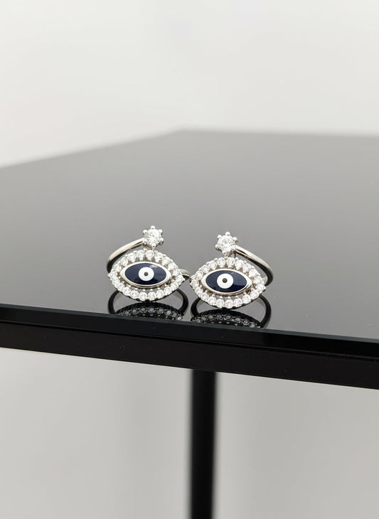 Sterling silver Toe Ring to protect from evil eye