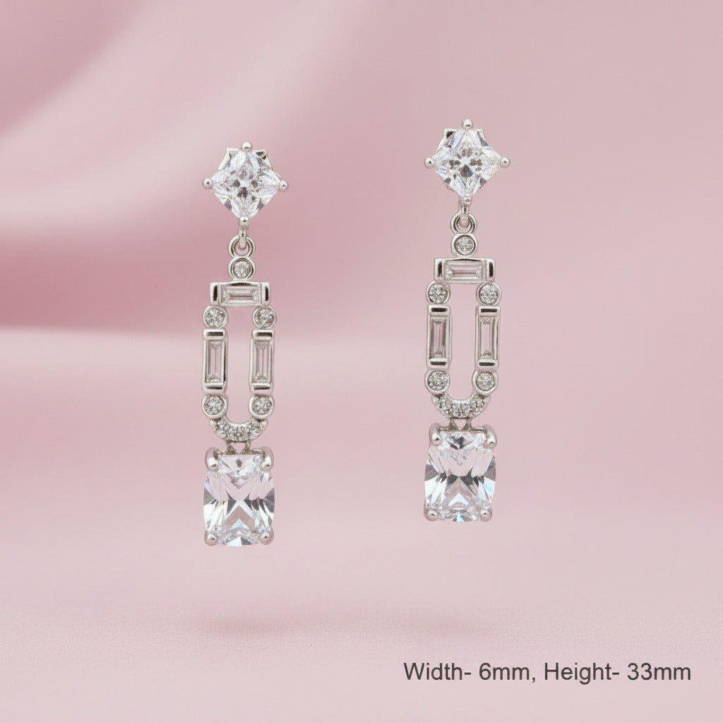 Silver Elara Linked Elegance Drops