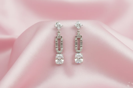 Silver Elara Linked Elegance Drops