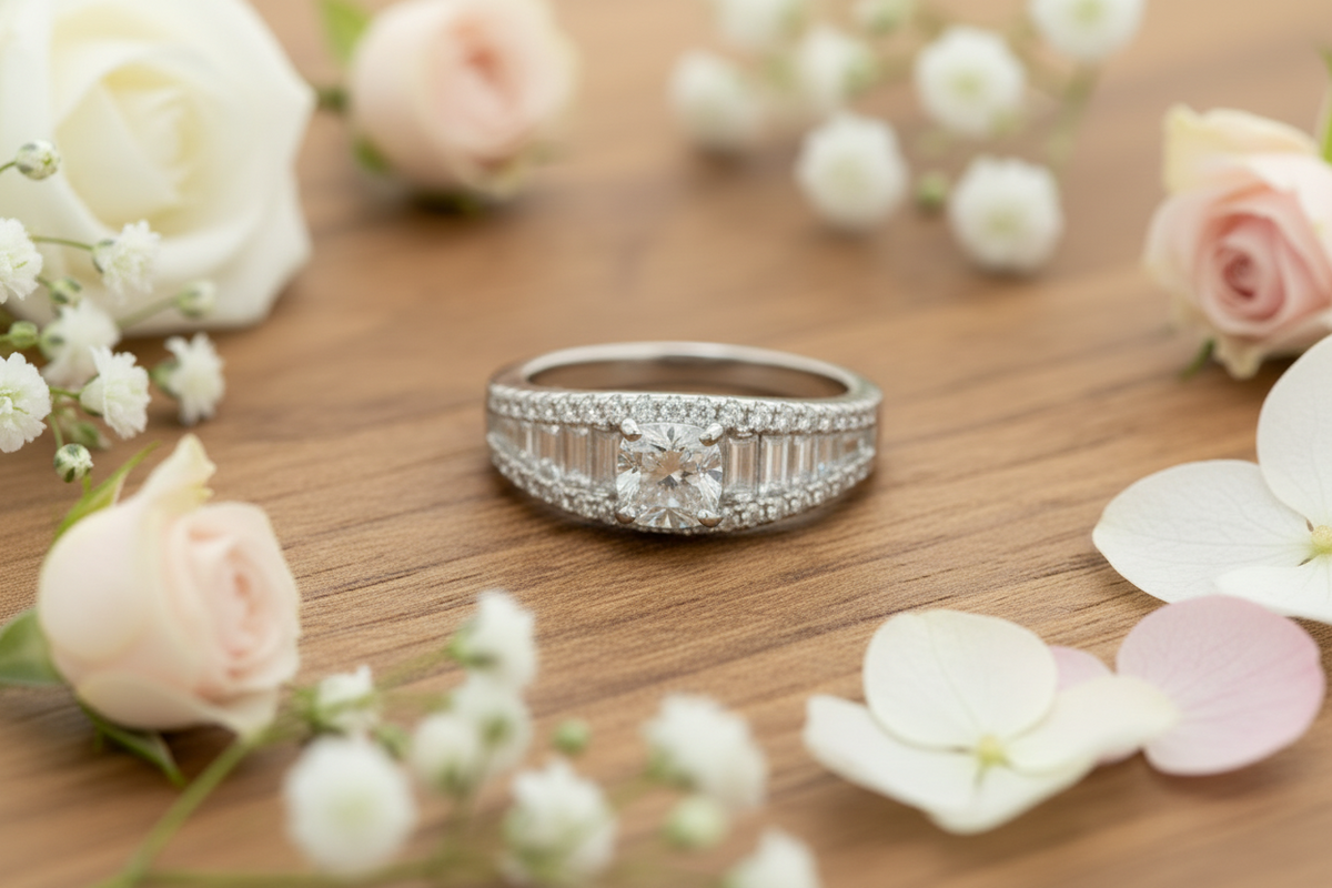 Regal Prism Silver Ring