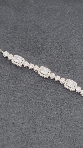 Celestia Royale  Silver Jewellery Set