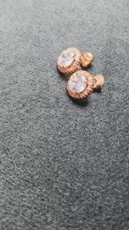 Halo Eclat Studs