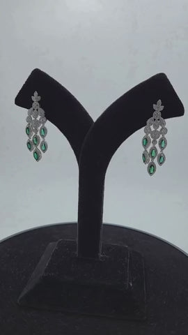 Emerald Dewdrop Zircon Set