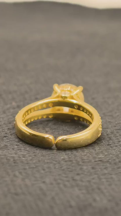 Royal Radiance Silver Ring