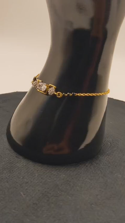 Golden Grace Mangalsutra Bracelet
