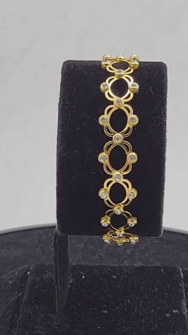 Aurelia Flex Spring Silver Bracelet
