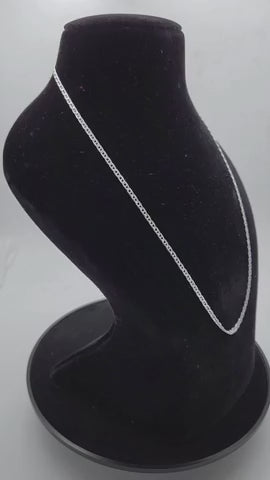 Refined Link Box Men's Silver Chain