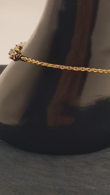 Royal Spark Mangalsutra Bracelet