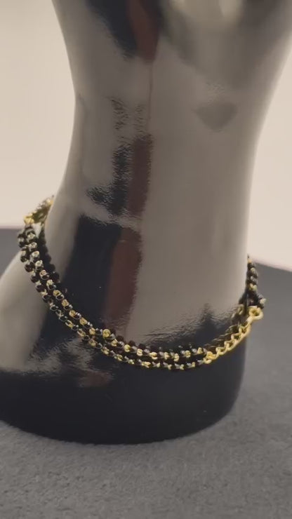 Elegant Double-Strand Bracelet
