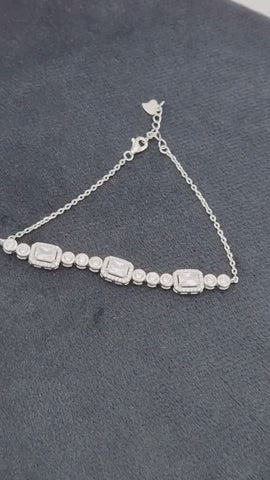 Celestia Royale  Silver Jewellery Set