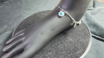 Nazar Luxe Bar Anklet