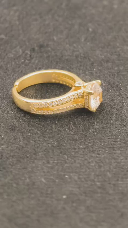Royal Radiance Silver Ring