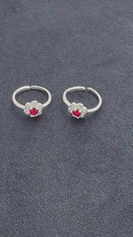Exquisite sterling silver Toe Ring for women