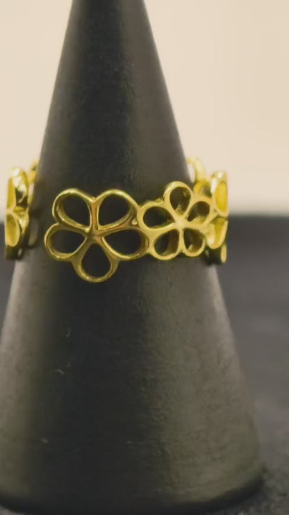 Floral Bloom Ring