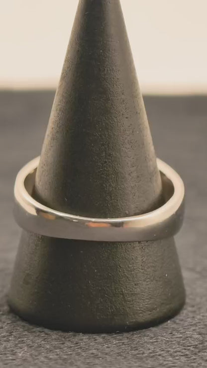 Royal Grid Silver Ring