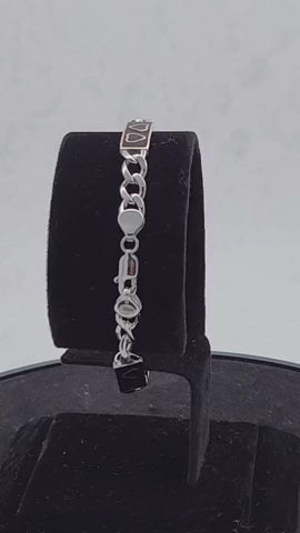 Eterna Valor Men’s Silver Bracelet