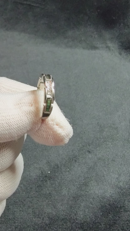 Emerald Link Royale Ring & Bracelet Set