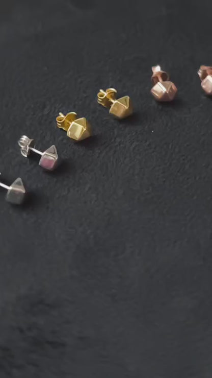 Facet Prism Studs