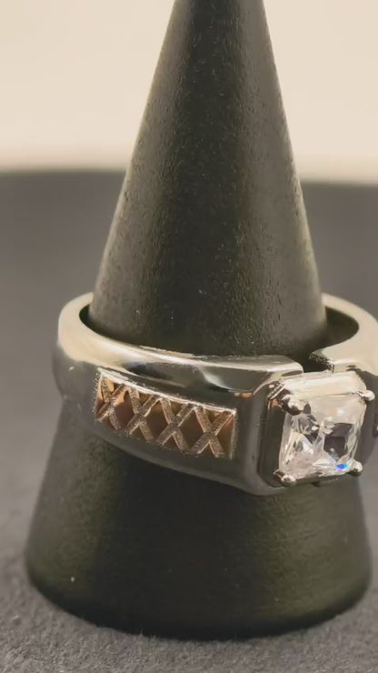 Royal Spark Silver Ring