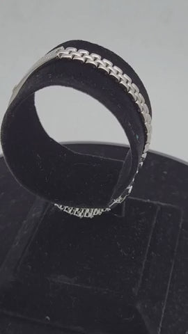Heritage Mark Men’s Silver Bracelet