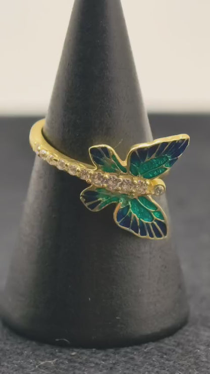 Butterfly Bloom Ring